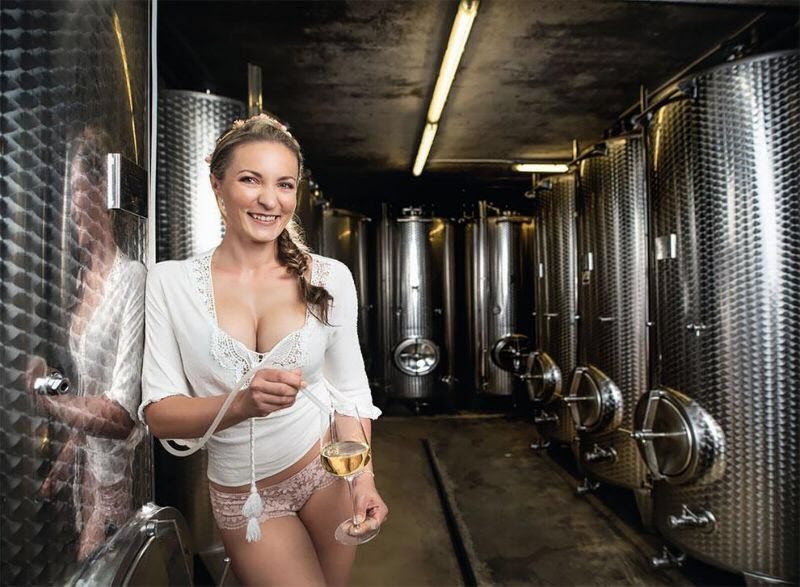 Полураздетые фермерши позируют для эротического календаря (12 фото)