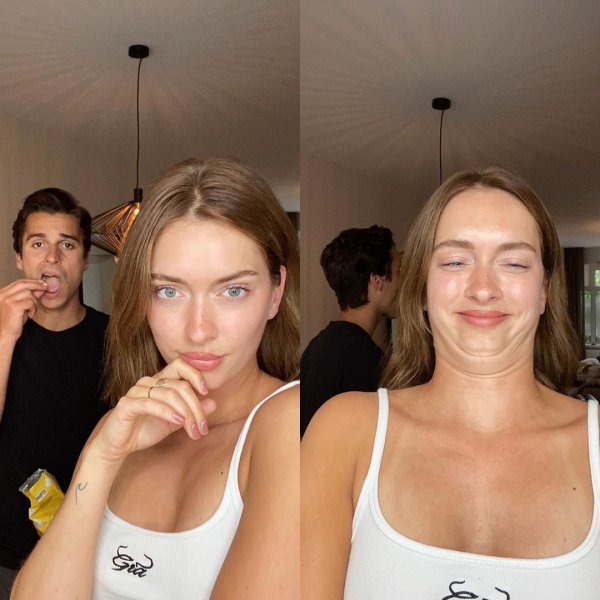 Голландская модель Рианна Мейер борется с шаблонными фотографиями в Instagram (15 фото)