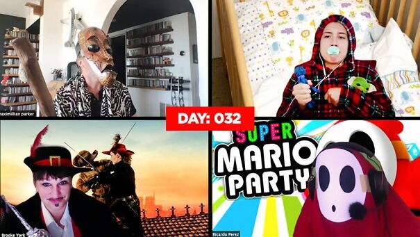 Сотрудники нашли способ сделать дистанционные совещания интересными (32 фото)