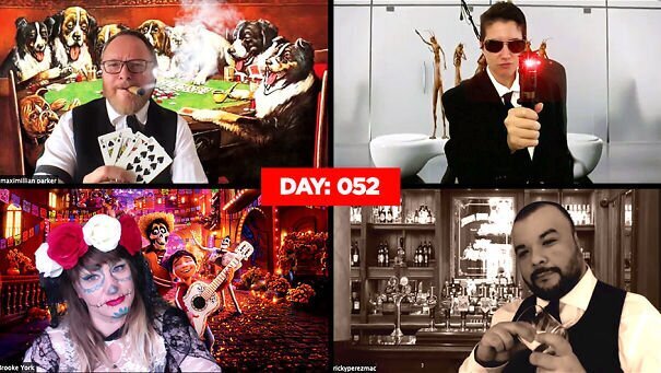 Сотрудники нашли способ сделать дистанционные совещания интересными (32 фото)