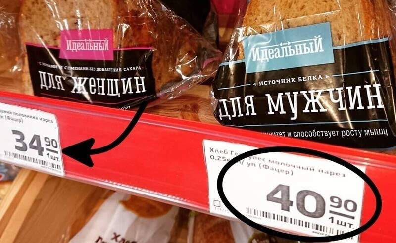 Почему женские вещи стоят дороже мужских? (8 фото) Почему женские вещи стоят дороже мужских? (8 фото)