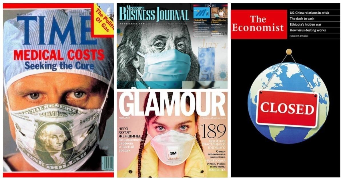 Креатив на фоне пандемии: родилась "звезда" обложек (22 фото)