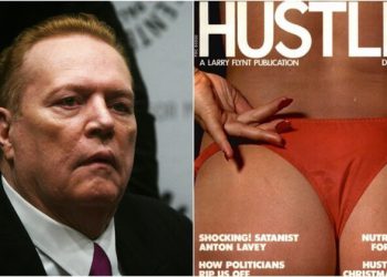 Прощай, Ларри Флинт (основатель мужского журнала Hustler) (9 фото с обложками)
