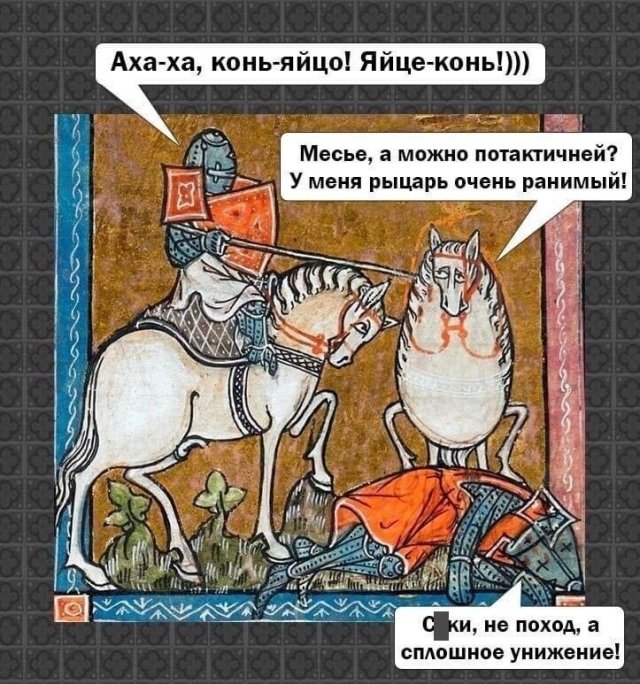 Смешные "средневековые" мемы (15 фото)