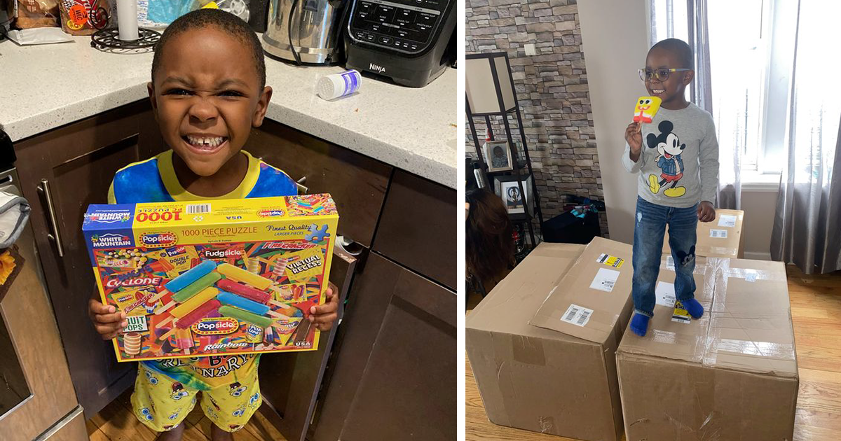 Ребенок заказал 51 ящик мороженого и чуть не обанкротил семью (4 фото)