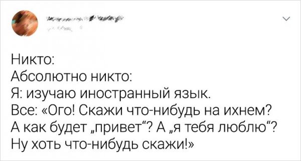 Подборка забавных твитов об изучении иностранных языков (19 фото)