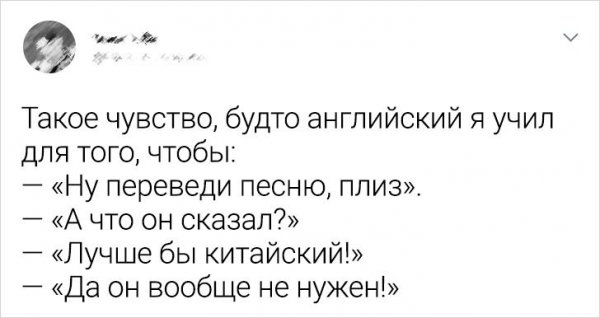 Подборка забавных твитов об изучении иностранных языков (19 фото)