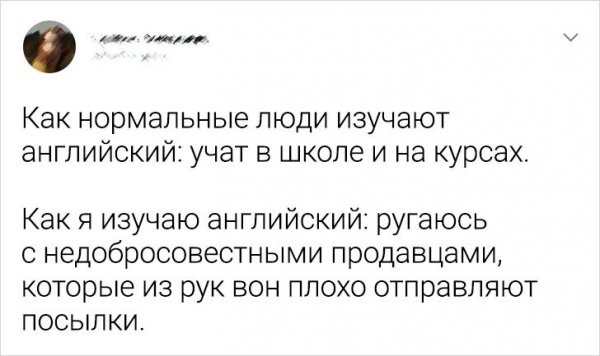 Подборка забавных твитов об изучении иностранных языков (19 фото)