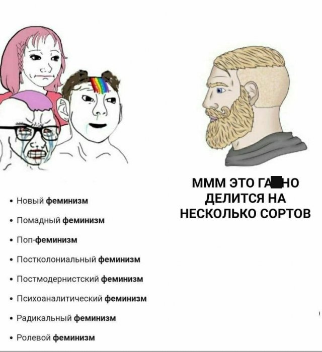 Приколы и мемы про феминисток, движение ЛГБТ и активистов BLM (15 фото)