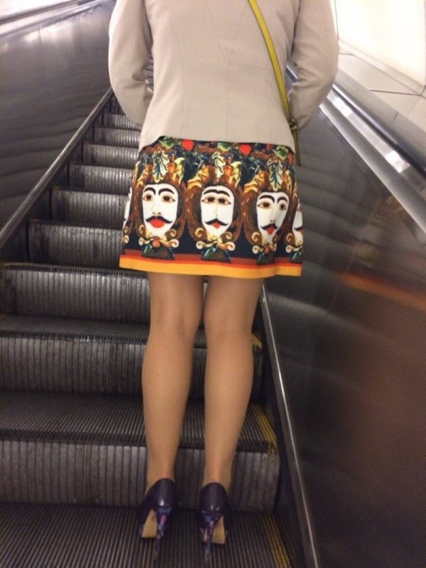 Модники и чудаки из метрополитена (20 фото)