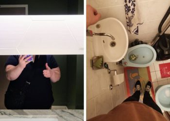 Странный и непродуманный дизайн туалетов и ванных комнат (17 фото)