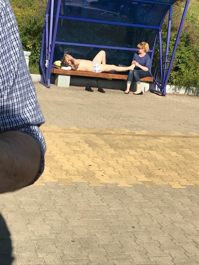 Сезон загара открыт! (19 фото)