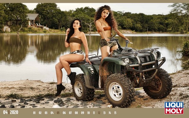 Горячий календарь от немецкой компании “LIQUI MOLY” (24 фото) Горячий календарь от немецкой компании “LIQUI MOLY” (24 фото)