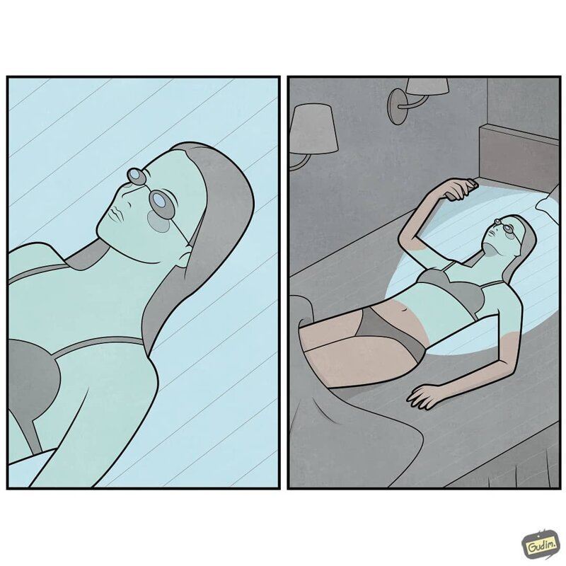 Сезон загара открыт! (19 фото)