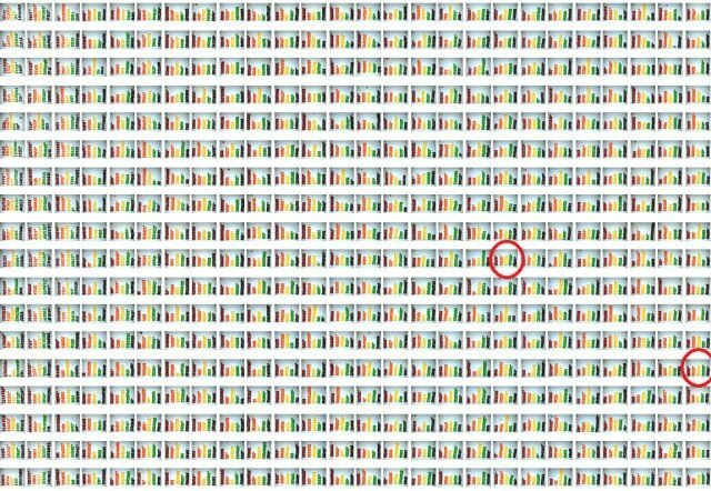 Математик решил отыскать две одинаковых пачки Skittles. Ему понадобилось 82 дня и 27 тысяч конфет (8 фото)