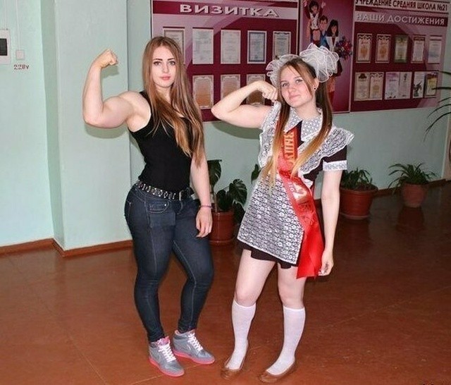 Синдром очень широкой спины или “жертвы качалки” (19 фото)