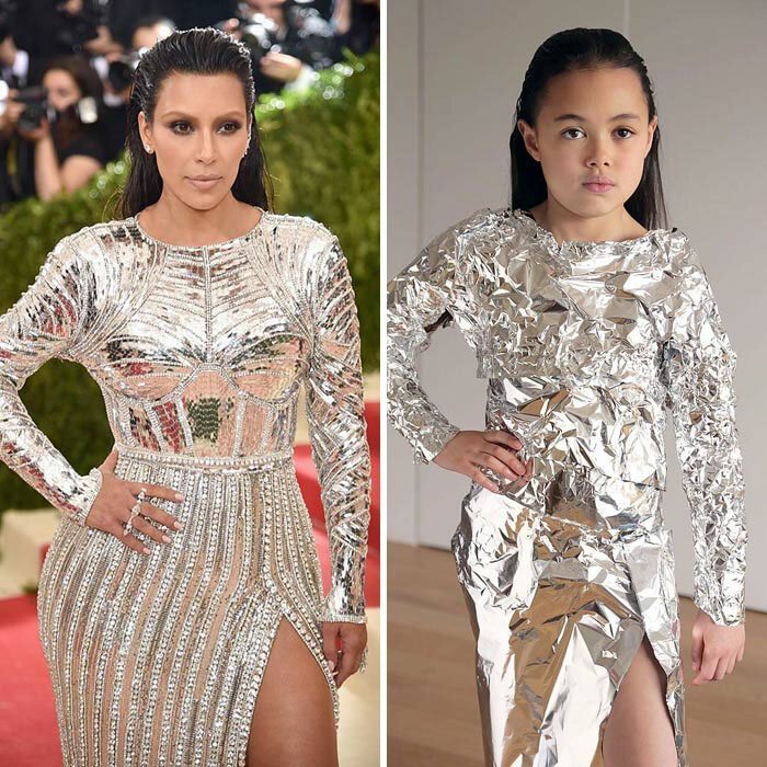 Дешево и сердито: 30 звездных нарядов из подручных средств (31 фото)