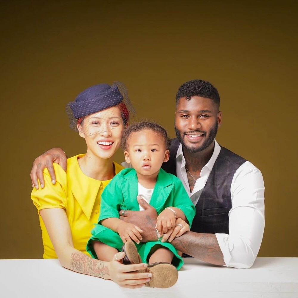 Как выглядит ребёнок, появившийся на свет в браке кореянки и афроамериканца (7 фото)