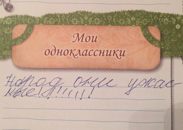 Что пишут дети в своих дневниках (30 фото)