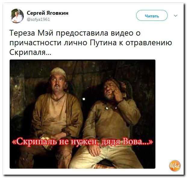 Мемы про Скрипалей и “отравителей” Петрова и Баширова (50 картинок)