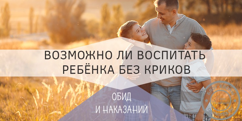 Как воспитать ребенка без крика Как воспитать ребенка без крика