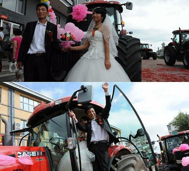 20 забавных свадебных кадров: кто во что горазд (21 фото)