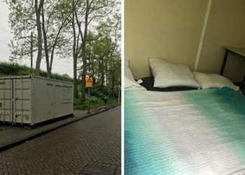 Мужчина заплатил $130 за жильё на Airbnb, которое оказалось контейнером (7 фото)
