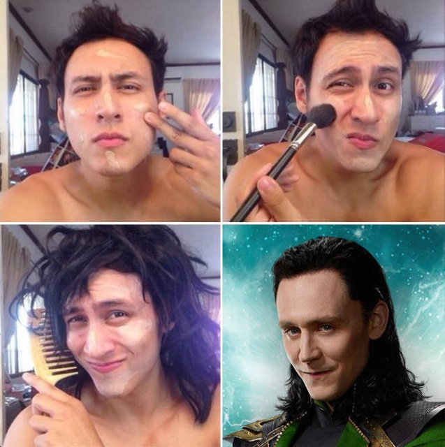 Макияж меняет все (20 фото)