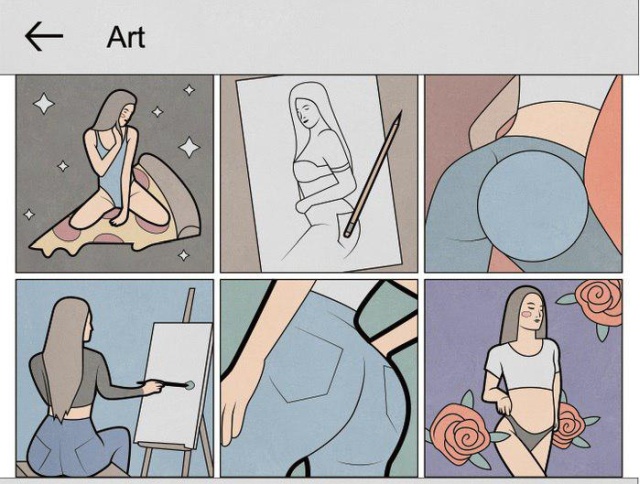 Однообразие социальных сетей на примере Instagram (7 фото)