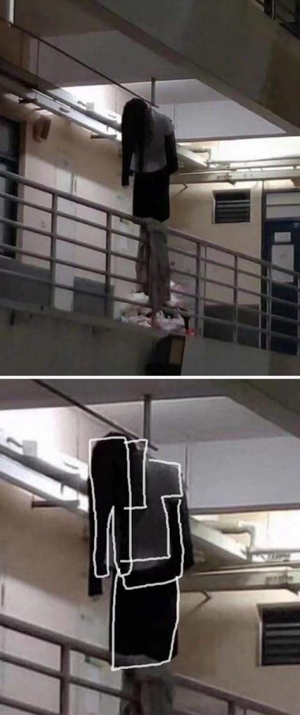 Чуть сердце не остановилось: 22 пугающие оптические иллюзии (23 фото)