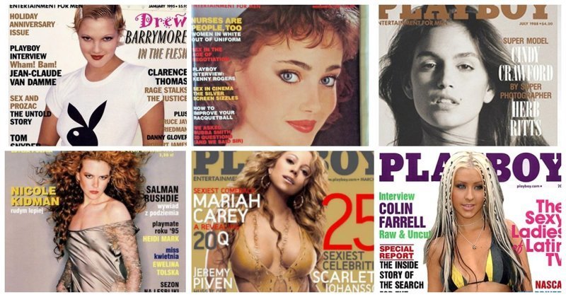 Уже 65 лет Playboy радует нас (7 фото)