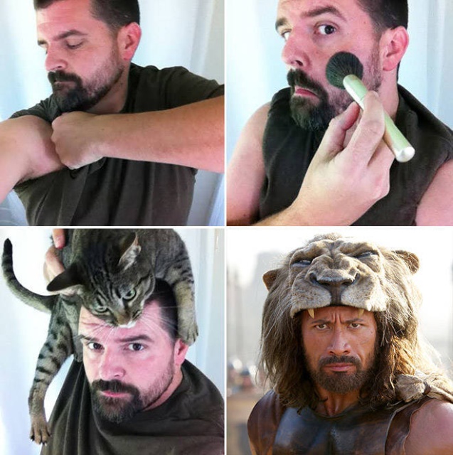 Макияж меняет все (20 фото)