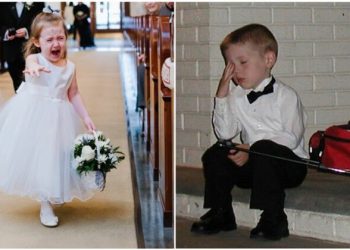 20 подтверждений того, что свадьба детям не игрушка (22 фото)