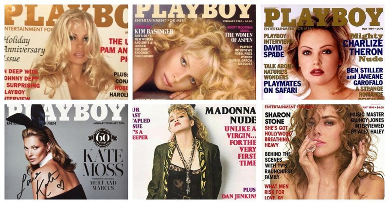 Уже 65 лет Playboy радует нас (7 фото)