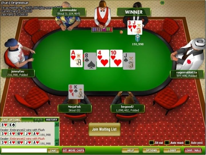 Покер-румы с бездепозитными бонусами