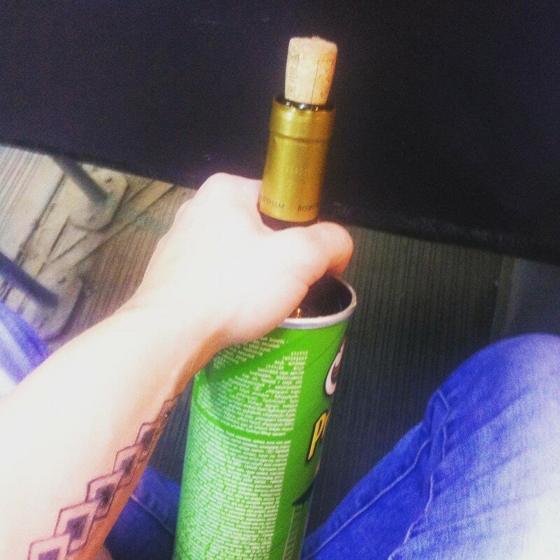 Чтобы не спалили: прячем алкоголь по-студенчески (27 фото)