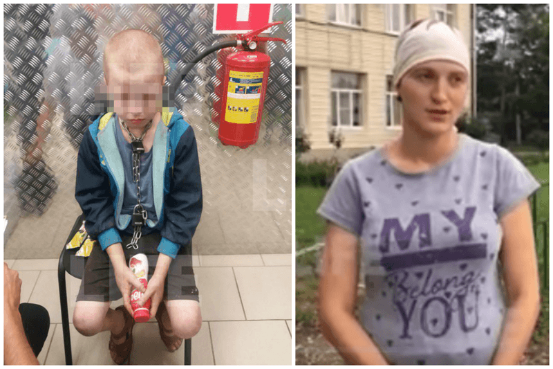 Мать мальчика, котрого отец посадил на цепь, рассказала о произошедшем (2 фото) Мать мальчика, котрого отец посадил на цепь, рассказала о произошедшем (2 фото)
