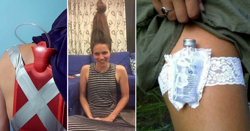 Чтобы не спалили: прячем алкоголь по-студенчески (27 фото)