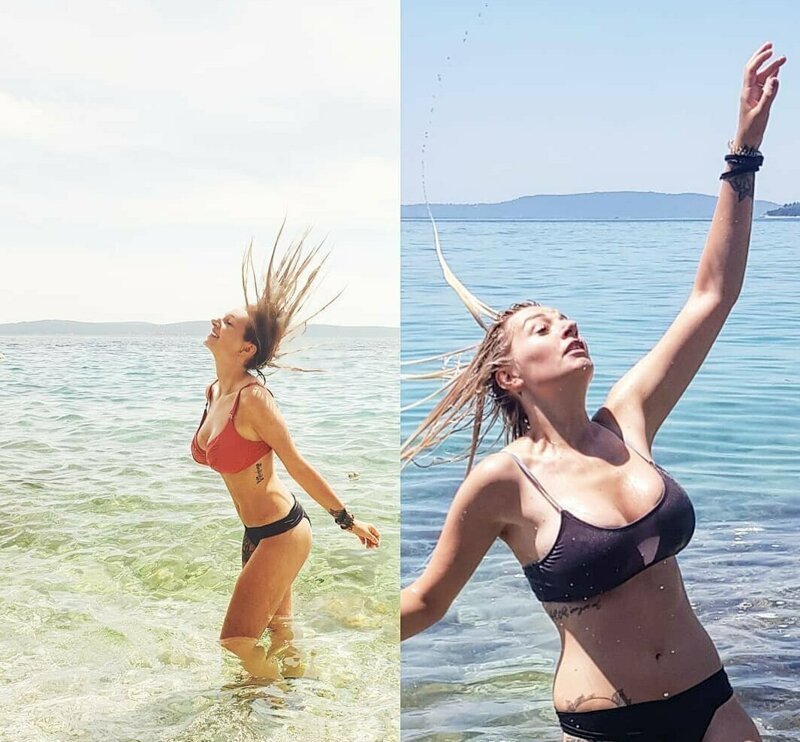 Разоблачение века. Фото девушек в Instagram и реальной жизни (21 фото)