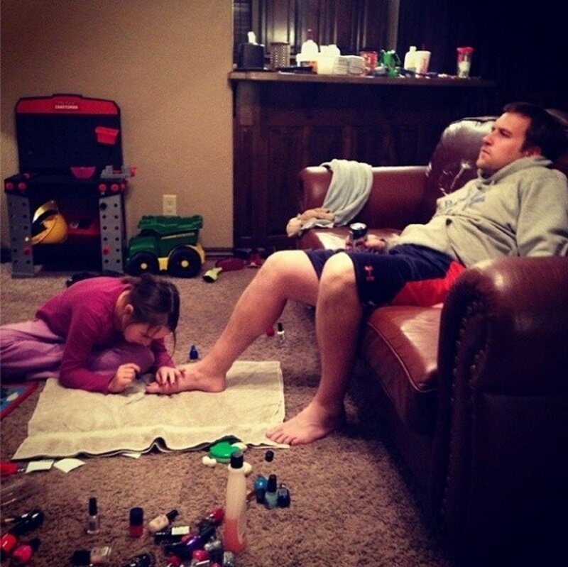 Папа точно может! Забавные доказательства того, что отцы – самые лучшие аниматоры (27 фото)