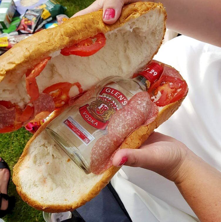 Чтобы не спалили: прячем алкоголь по-студенчески (27 фото)