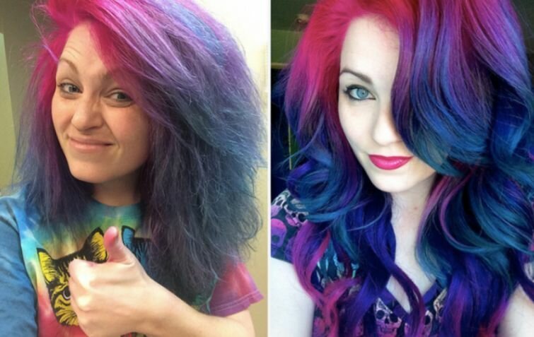 Разоблачение века. Фото девушек в Instagram и реальной жизни (21 фото)