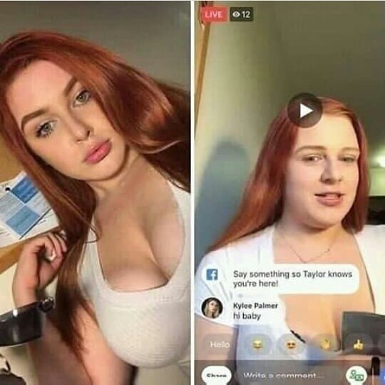 Разоблачение века. Фото девушек в Instagram и реальной жизни (21 фото)