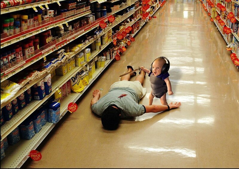 Фото эмоционального малыша с бейсбольного матча стало отличным поводом для фотошоп-баттла (18 фото)