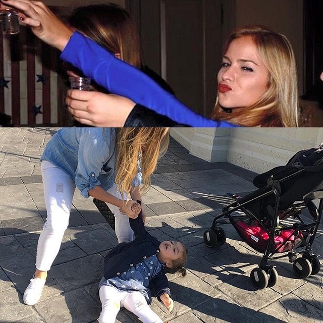 Подборка фото из категории "До рождения ребенка и после" (20 фото)