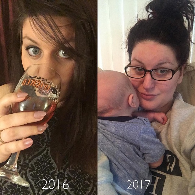 Подборка фото из категории "До рождения ребенка и после" (20 фото)