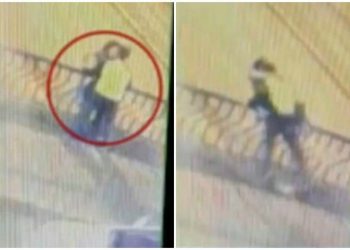 В Перу влюбленная пара упала с моста во время поцелуя (3 фото + 1 видео)