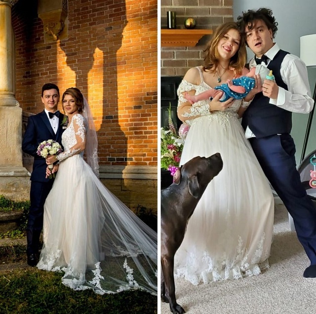 Подборка фото из категории "До рождения ребенка и после" (20 фото)