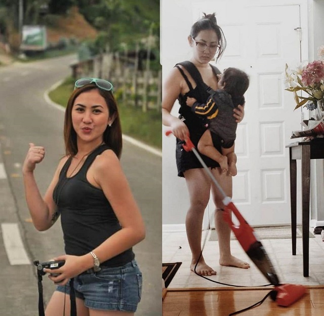 Подборка фото из категории "До рождения ребенка и после" (20 фото)