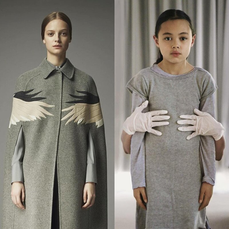 Малышка из Австралии копирует образы звёзд, создавая «дизайнерские» вещи из капусты, тёрки и скотча (23 фото)